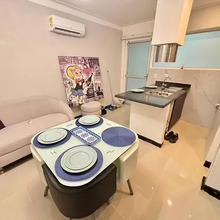 Laguito Comodo Loft Frente A La Piscina 2hab 5pax * Cartagena